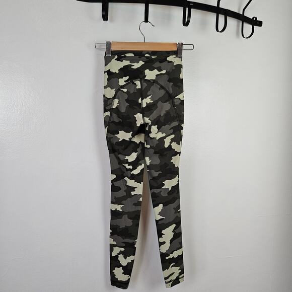 Lululemon Swift Speed High Rise Tight 28" 0 Heritage Camo Green Flawed - Picture 7 of 9
